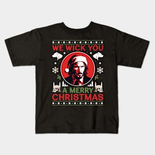 We Wick You A Merry Christmas Kids T-Shirt